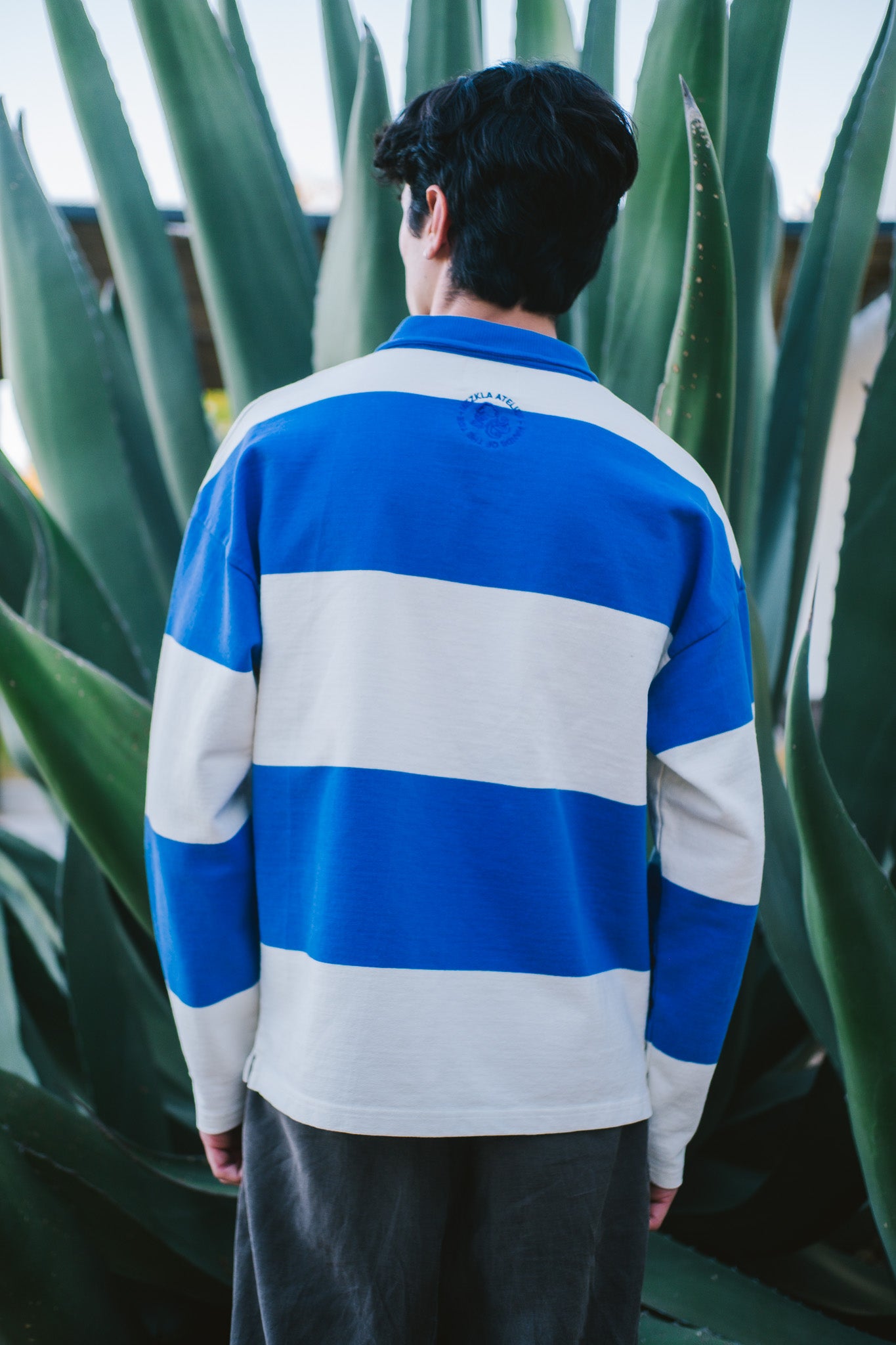 Cagica Cobalt Rugby Polo