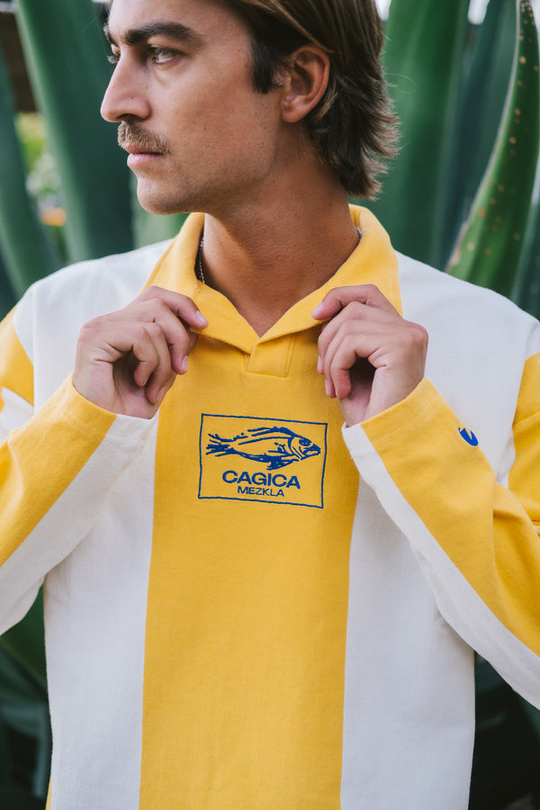 Cagica Yelloy Rugby Polo