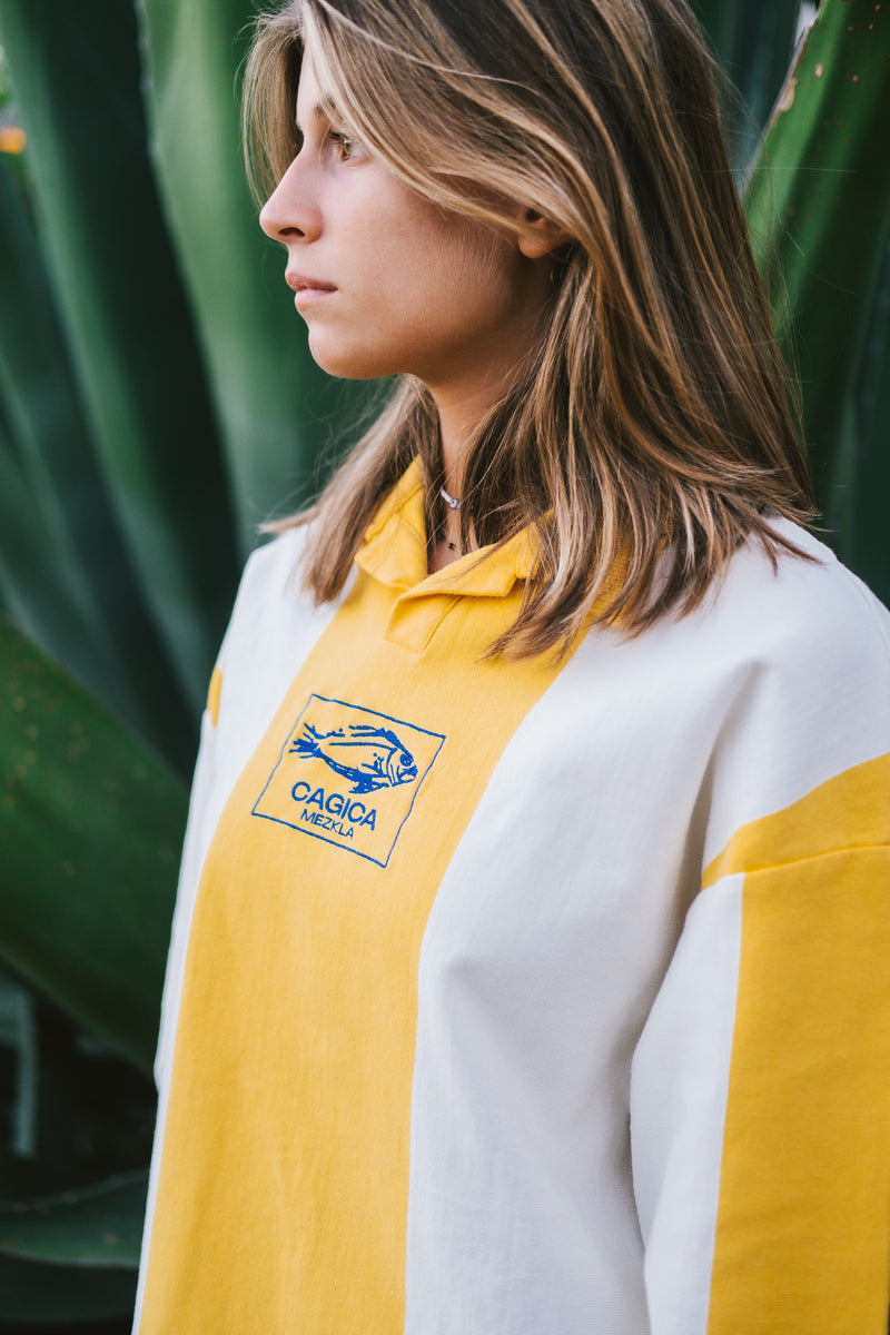Cagica Yelloy Rugby Polo