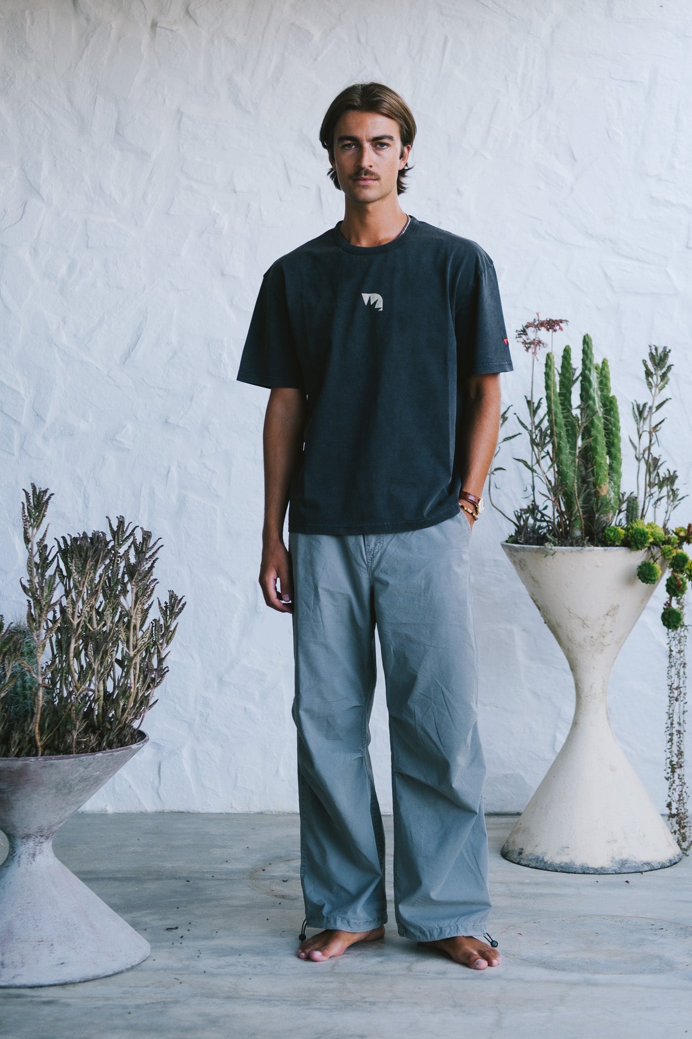 Essential Charcoal Tee