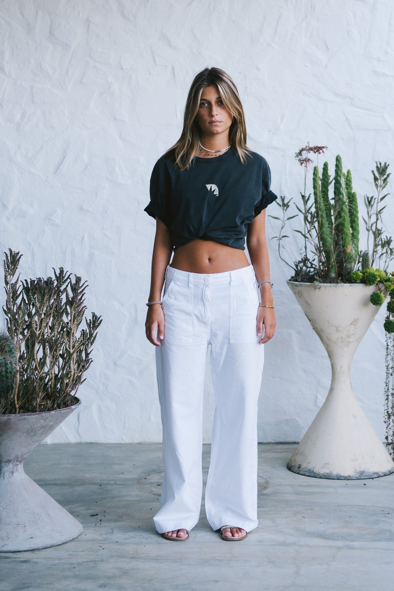 Essential Charcoal Tee