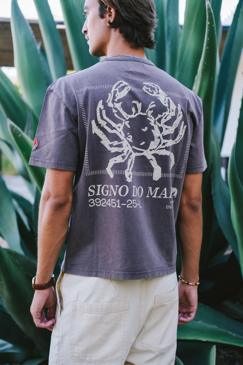 Signo Do Mar Brown Tee