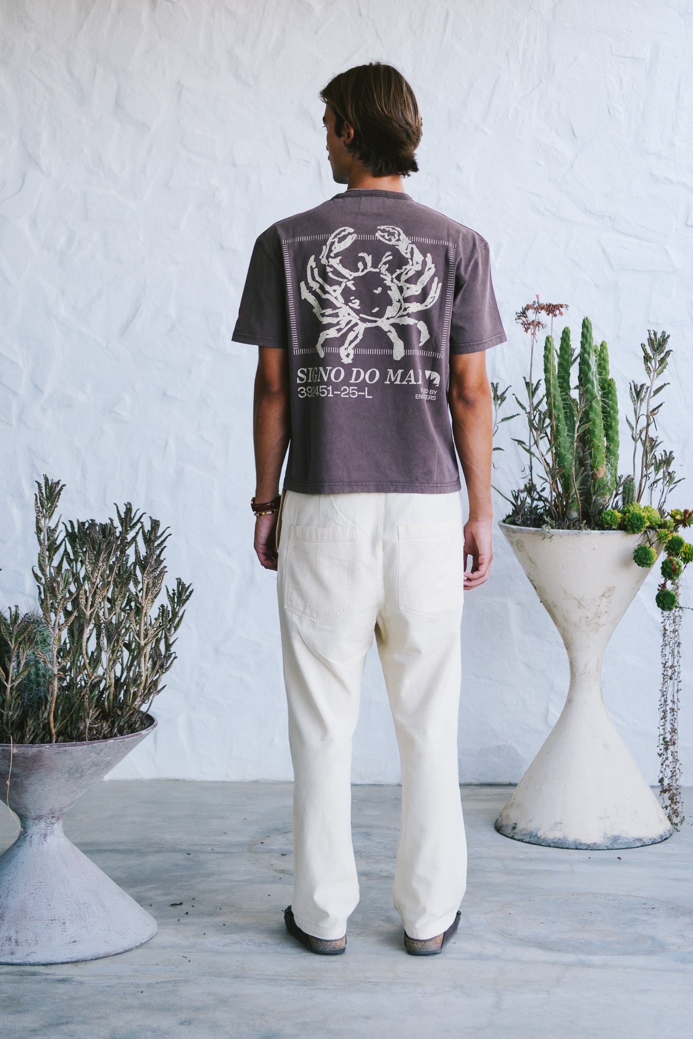 Signo Do Mar Brown Tee