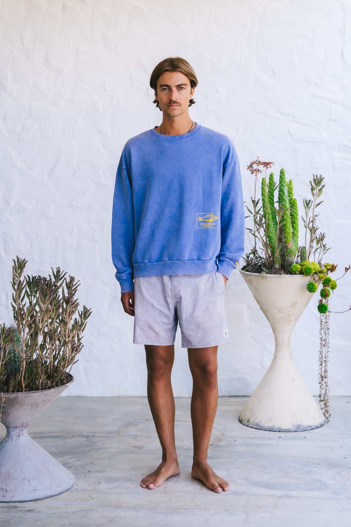 Trap Cobalt Crewneck