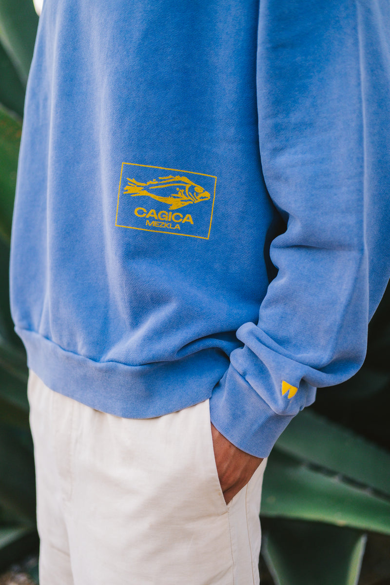 Trap Cobalt Crewneck