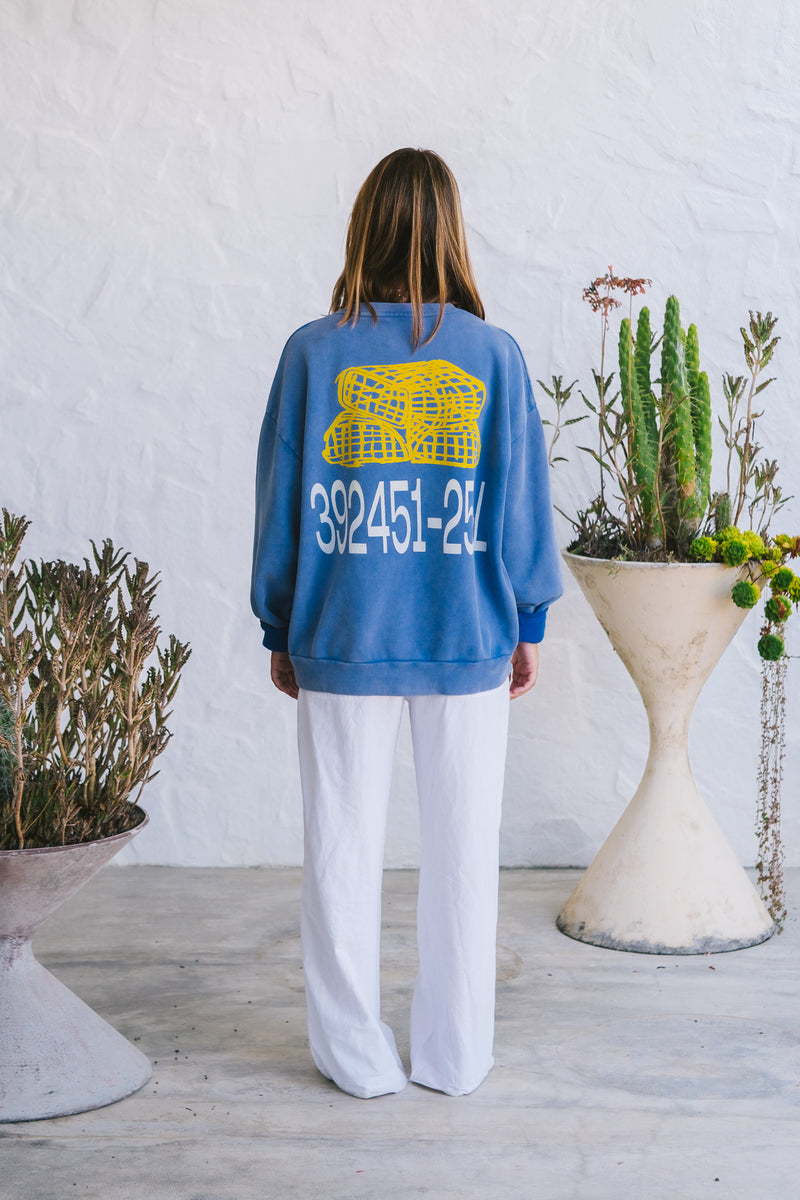 Trap Cobalt Crewneck